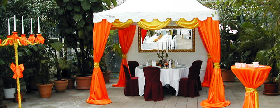 Das Mobiliar von D&auml;ndliker verleiht Ihrem Event den exklusiven Rahmen.